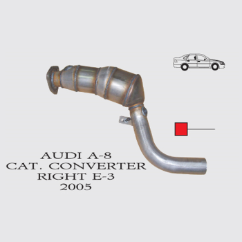 Audi A8 Triptonik EURO 3 Katalitik Konvertör Sağ