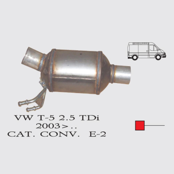 VW T5 2.5 TDI Katalitik Konvertör 2003-2009