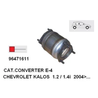 Chevrolet Kalos 1.2-1.4i E-4 Katalitik Konvertör