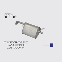 Chevrolet Lacetti 1.6 Arka Egzoz Borusu