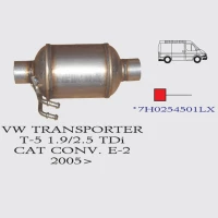 VW Transporter T5 Katalizör
